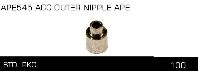 APE545 ACC OUTER NIPPLE APE